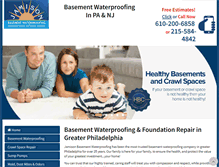 Tablet Screenshot of jamisonwaterproofing.com